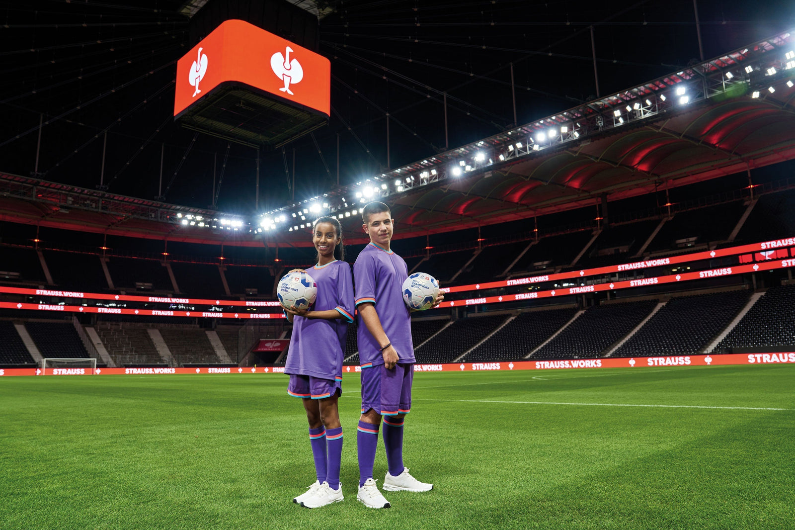 STRAUSS SCOUTET BALLKIDS FÜR DIE UEFA EURO 2024™