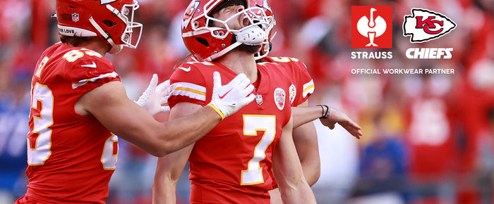 STRAUSS WIRD OFFICIAL WORKWEAR PARTNER DER KANSAS CITY CHIEFS