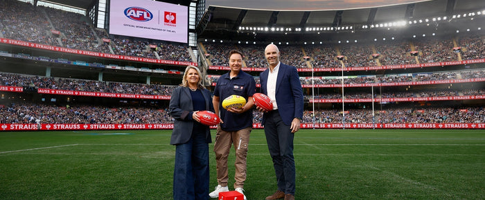 ZUM MARKTEINTRITT: STRAUSS IST OFFIZIELLER WORKWEAR-PARTNER DER AUSTRALIEN FOOTBALL LEAGUE