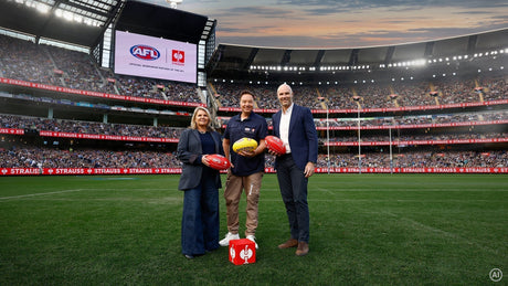 ZUM MARKTEINTRITT: STRAUSS IST OFFIZIELLER WORKWEAR-PARTNER DER AUSTRALIEN FOOTBALL LEAGUE