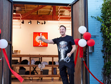 CEO Henning Strauss eröffnet den neuen Flagship Store der Engelbert Strauss, Inc. in Venice, Los Angeles.